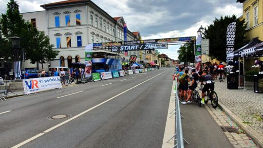 Velo Grand Prix Meiningen Zielgerade